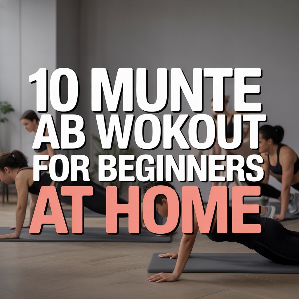 Thumbnail for 10 Minute Ab Workout for Beginners at Home