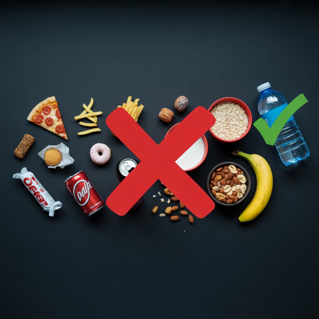 Featured image for the blog post titled: Avoid These Foods Before Your Workout