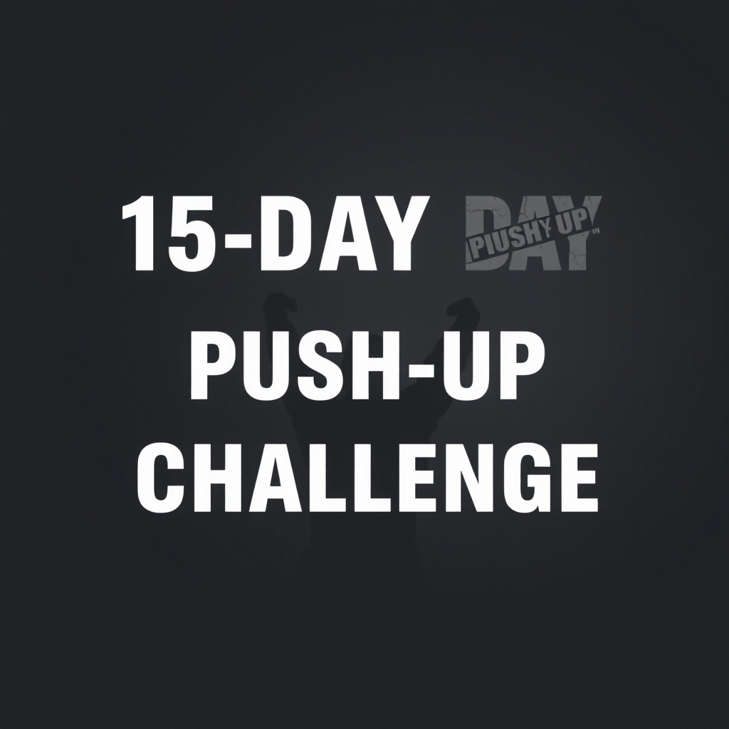 Image for the fitness challenge: Level Up Your Push-Ups in Just 15 Days